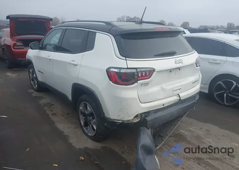 2021 Jeep Compass Limited Fwd из США, поврежденный, VIN 3C4NJCCB5MT538316